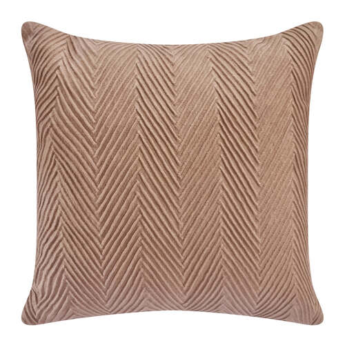 J.Elliot Home Chevvy 50x50cm Cushion Square - Warm Taupe