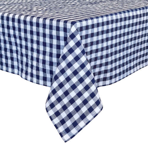 J.Elliot Home Ginny 150x300cm Tablecloth Rectangle - Navy