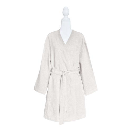 J Elliot Home Linen Collection Kimono/Bedroom Robe - White