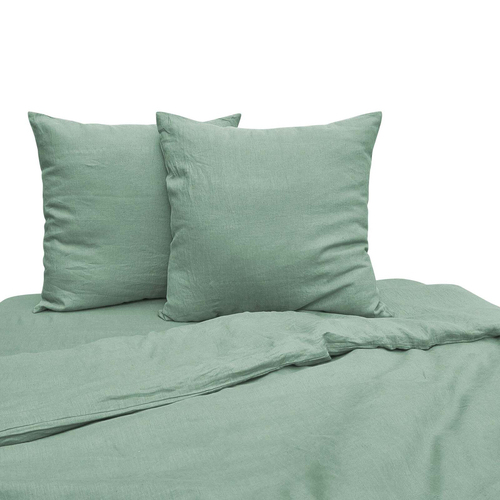 2pc J Elliot Home Linen Collection Euro 65x65cm Cushion Cover - Mint
