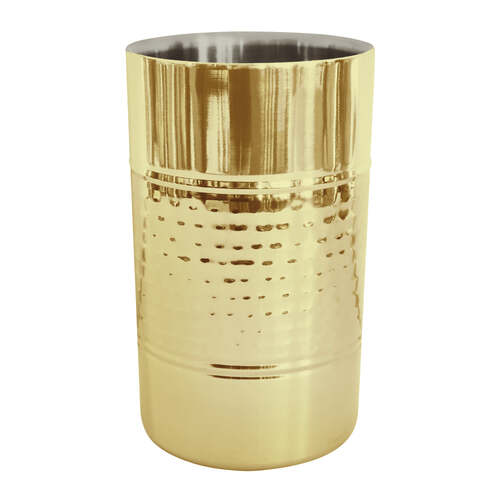 J.Elliot Home Alfie 12x18cm Wine Cooler - Hammered Gold