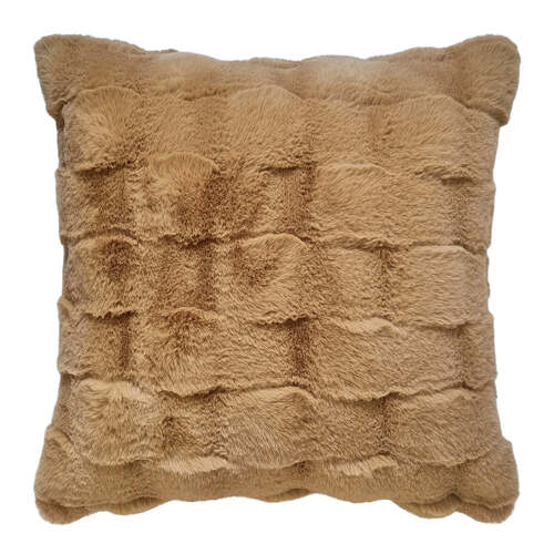 J. Elliot Home Tyler Cushion Pillow 50x50cm Latte 