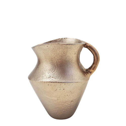 J.Elliot Home Safiya Pitcher Vase 13.5x12x15cm Gold