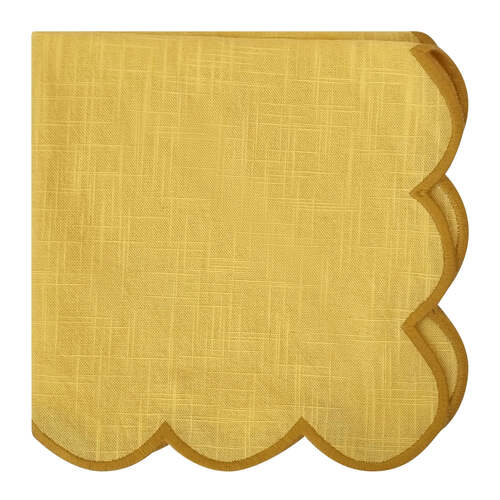 4pc J.Elliot Home Sally Dinnerware Napkin 45x45cm Yellow