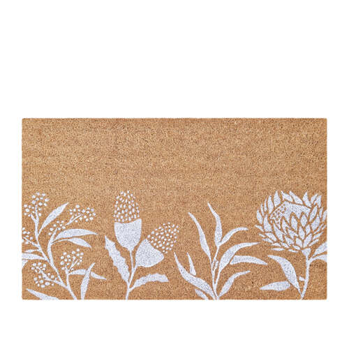 J.Elliot Home Bindi 45x75cm PVC Backed Coir Door Mat