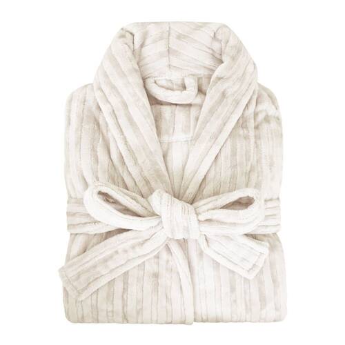 J.Elliot Home Betsy Bedroom/Bathroom Robe One Size - Ivory