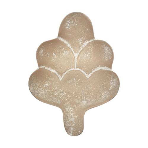 J.Elliot Home Mara Nut Aluminium Serving Dish 18x13x3cm Whitewash