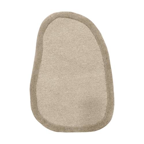 J.Elliot Home Wool/Polyester Lisa Shape Rug Household Decoration 170x240cm Brown