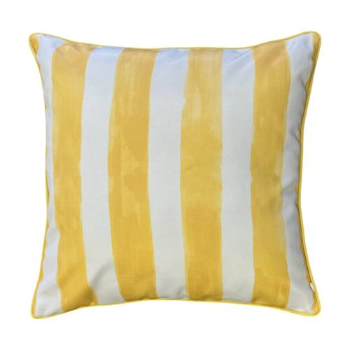 J.Elliot Home Positano Outdoor Cushion Pillow Decor 50x50x12cm Tuscan Yellow