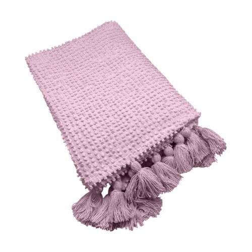 J.Elliot Home Luna Throw Household Decoration 130x170x1cm Soft Orchid