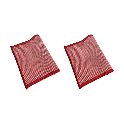 2PK J.Elliot Home 100% Cotton Heureuse Table Runner 180x40x0.2cm Red