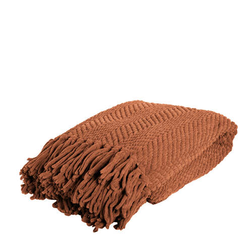 J. Elliot Home Louie Throw Blanket 130x160cm Pecan