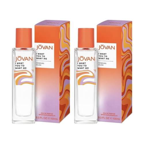 2PK Jovan I Want You To Make Me Unisex Fragrance Spray Bottle 100mL