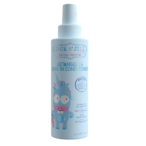 Jack N' Jill 200ml Detangler & Leave In Conditioner Spray Natural Kids