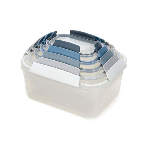 5pc Joseph & Joseph Nest Lock Food Container Set w/ Lid - Sky