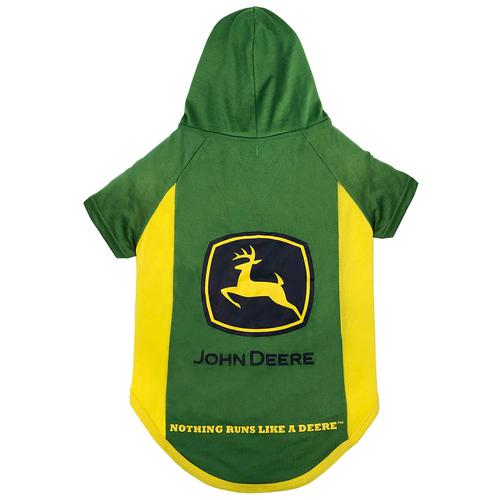 John Deere Pet Accessories Sporty Dog Tee Hoodie - Small
