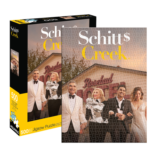 500pc Aquarius Schitt's Creek Cast 35x48cm Jigsaw Puzzle 14y+