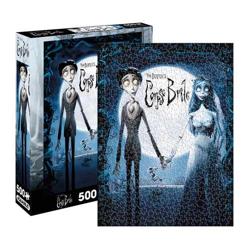 500pc Aquarius 35x48cm Corpse Bride Jigsaw Puzzle 14y+