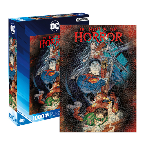 1000pc Aquarius DC House of Horror 51x71cm Jigsaw Puzzle 14y+