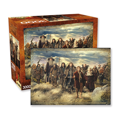 3000pc Aquarius 82x115cm The Hobbit Jigsaw Puzzle 14y+