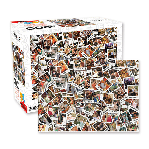 3000pc Aquarius Friends Collage 82x115cm Jigsaw Puzzle 14y+