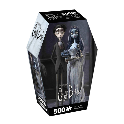 500pc Aquarius Corpse Bride Coffin Box 35x48cm Jigsaw Puzzle 14y+