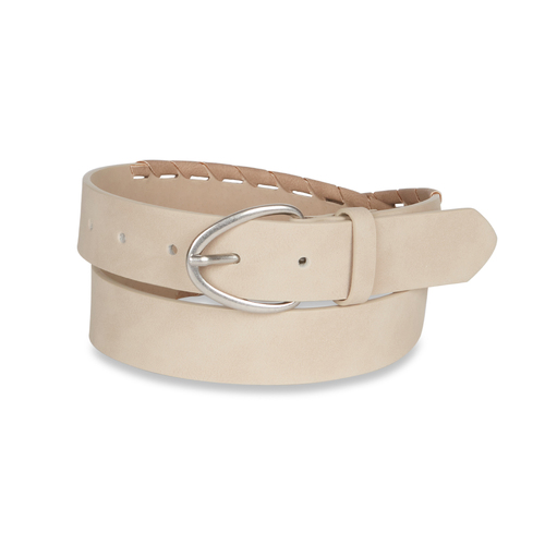 Jessica Simpson Size S/M Women's Sueded Wrapped Hip Belt Natural