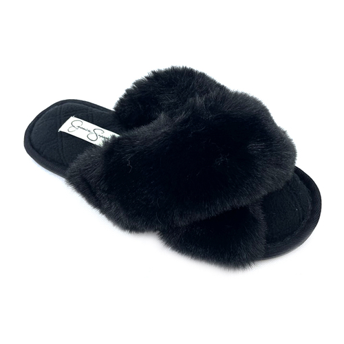 Jessica Simpson Size S/AU 6-7/EU 37-38 Women's High Cross Slide Black