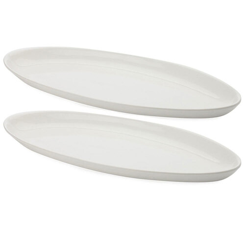 2x Maxwell & William Banquet Oval Platter 57x24.5cm Gift Boxed