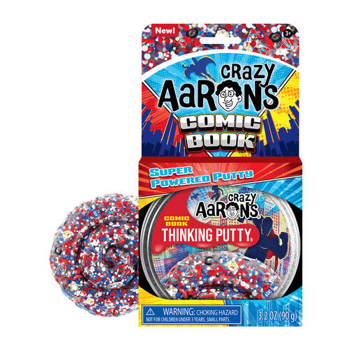 Crazy Aarons Thinking Putty Trendsetters Comic Book Fidget Kids Toy 3y+