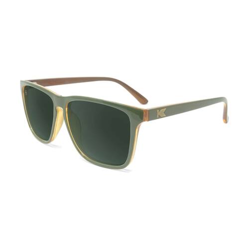 Knockaround Fast Lanes Sunglasses Polarised UV400 Impact Resistant Coyote Calls