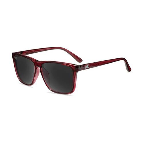 Knockaround Fast Lanes Sunglasses Polarised UV400 Black Cherry