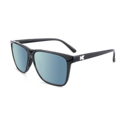 Knockaround Fast Lanes Sport Sunglasses Polarised UV400 Jelly Black/Sky Blue