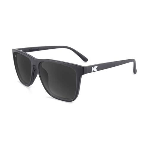 Knockaround Fast Lanes Sport Sunglasses Polarised UV400 Black/Smoke 