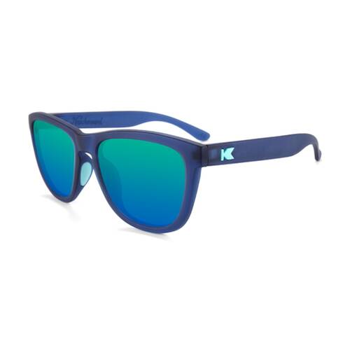 Knockaround Premiums Sport Sunglasses Polarised UV400 Rubberized Navy/Mint