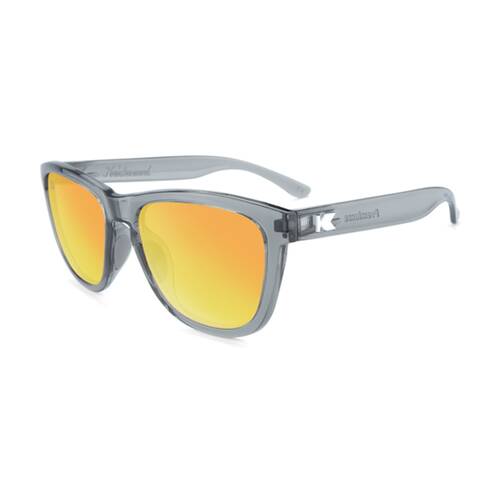 Knockaround Premiums Sport Sunglasses Polarised UV400 Clear Grey/Sunset