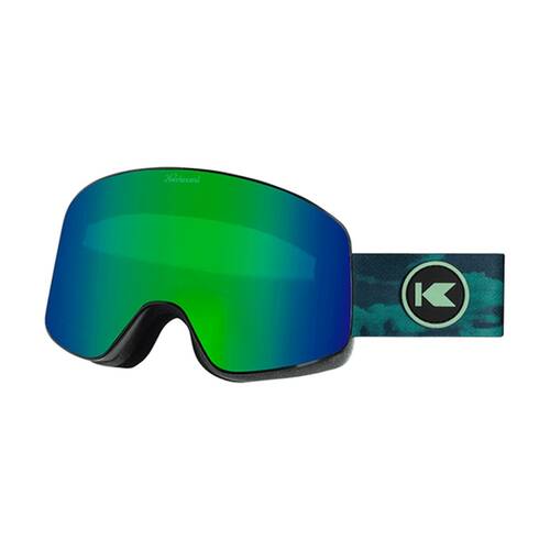 Knockaround Slingshots Snow Goggles Anti-Fog Magnetic lens UV400 Green Machine
