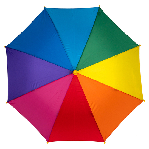 Clifton 78.5cm Kids Safe UPF50+ Wind Resistant Umbrella - Rainbow