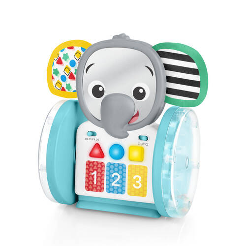 Baby Einstein Chase & Tap Earl Interactive Crawling Toy w/Lights and Sounds 6m+
