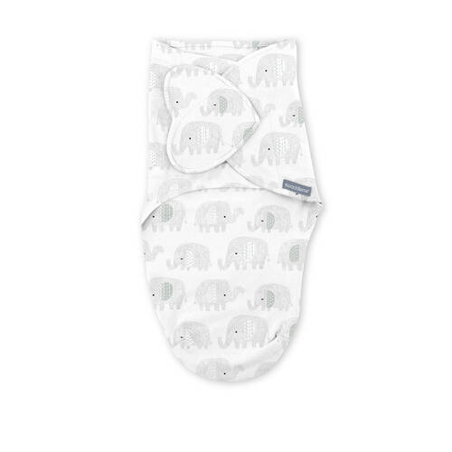 SwaddleMe by Ingenuity Monogram Collection Baby Swaddle Star Dot 0-3m