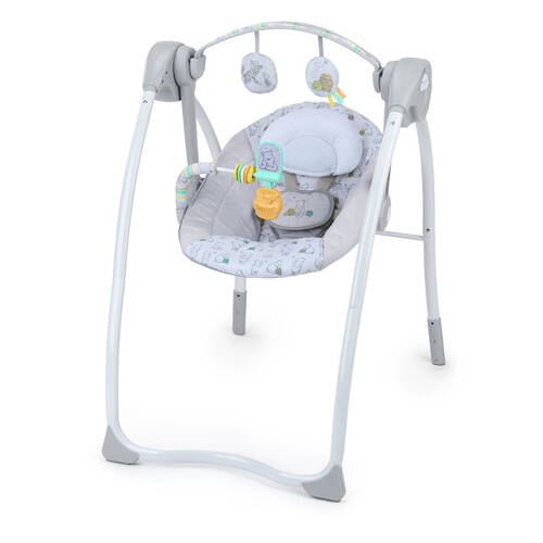 Disney Baby Winnie the Pooh Classic Pals Milestone Swing w/6 Speeds/Timer 0m+