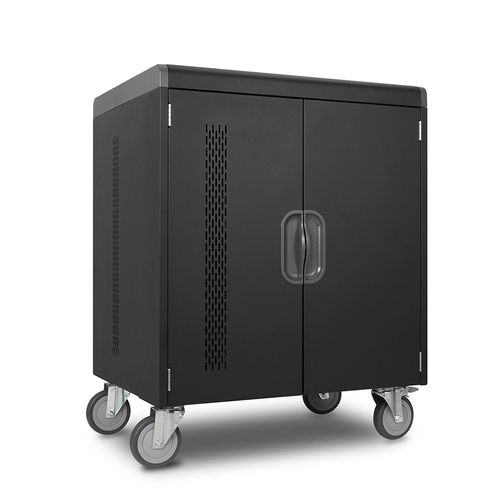 Kensington AC32 32-Bay Charging Cabinet For 15.6" Laptop - Black