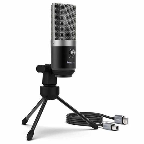 Fifine K681 USB Condenser - Black/Silver