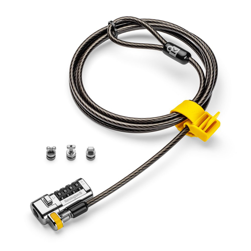 Kensington ClickSafe Universal Combo Laptop Lock w/ Tbar/N17/Nano B
