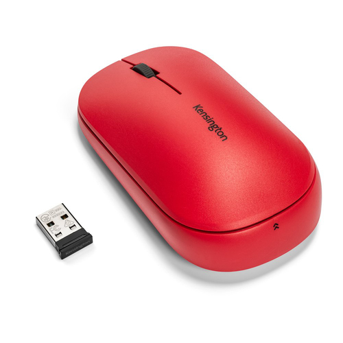 Kensington Suretrack 2.0 Wireless 2.4GHz Bluetooth Mouse For Laptop Red