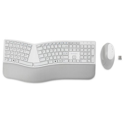 Kensington Dual Wireless Ergo Desktop Set - Grey