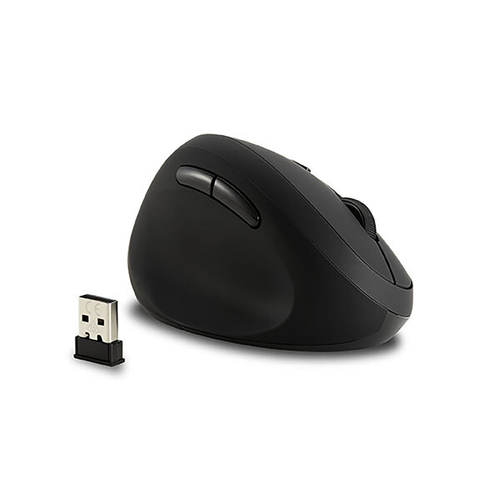 Kensington Left Handed Ergo Wireless Mouse For PC/Laptop - Black