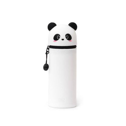 Legami Kawaii 2-in-1 Soft Silicone Pencil Case Holder - Panda
