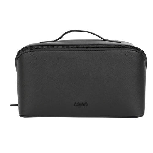 Kate Hill Travelling Make Up Cosmetic Bag Case 24x14.5x14.5cm Black