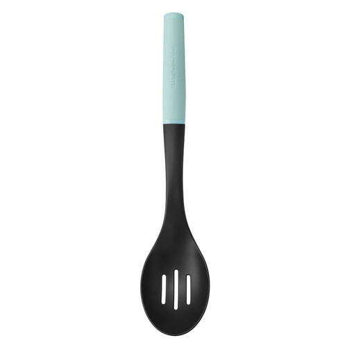 KitchenAid Plastic Soft Grip Slotted Spoon Kitchen Utensils - Mineral Water
